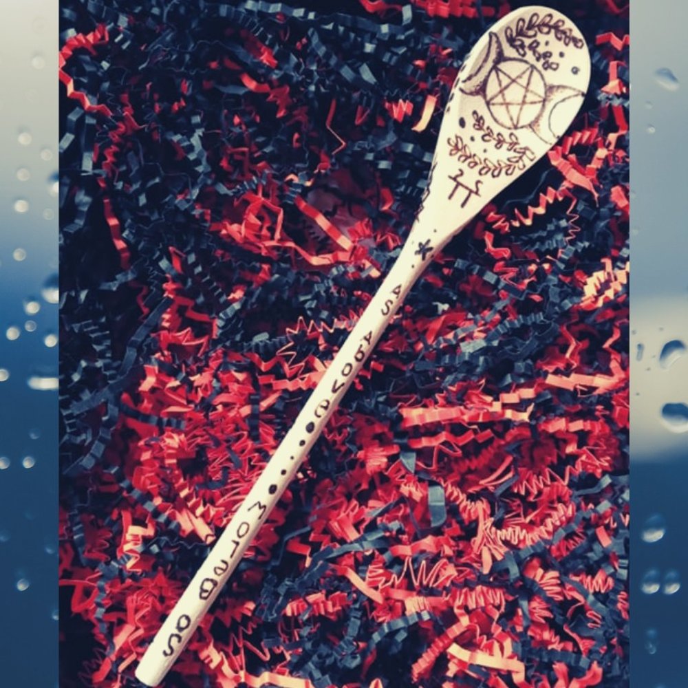 🌟3for50$🌟Magickal Mixing Spoon -- Hestia